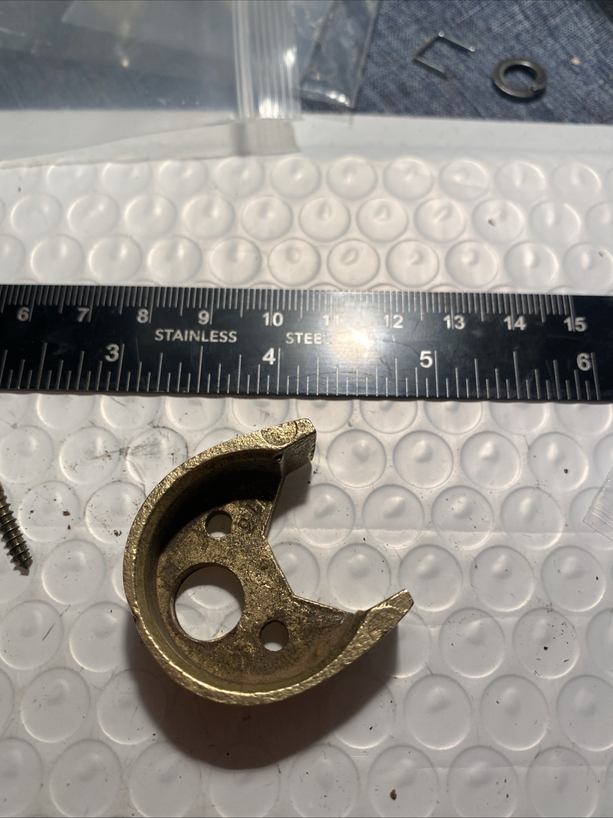 Brass Nose Cap for 7/8” Barrel Muzzleloader.