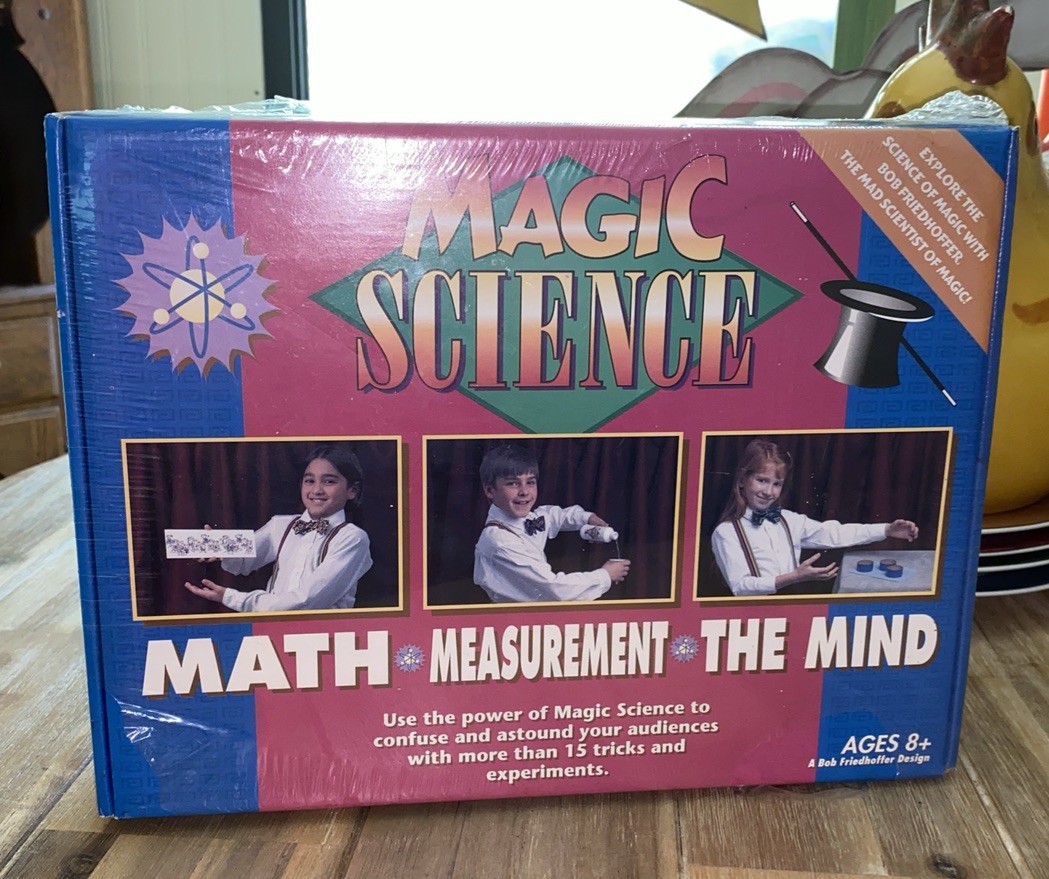 New/Sealed Vintage MAGIC SCIENCE: Math, Measurement and The Mind