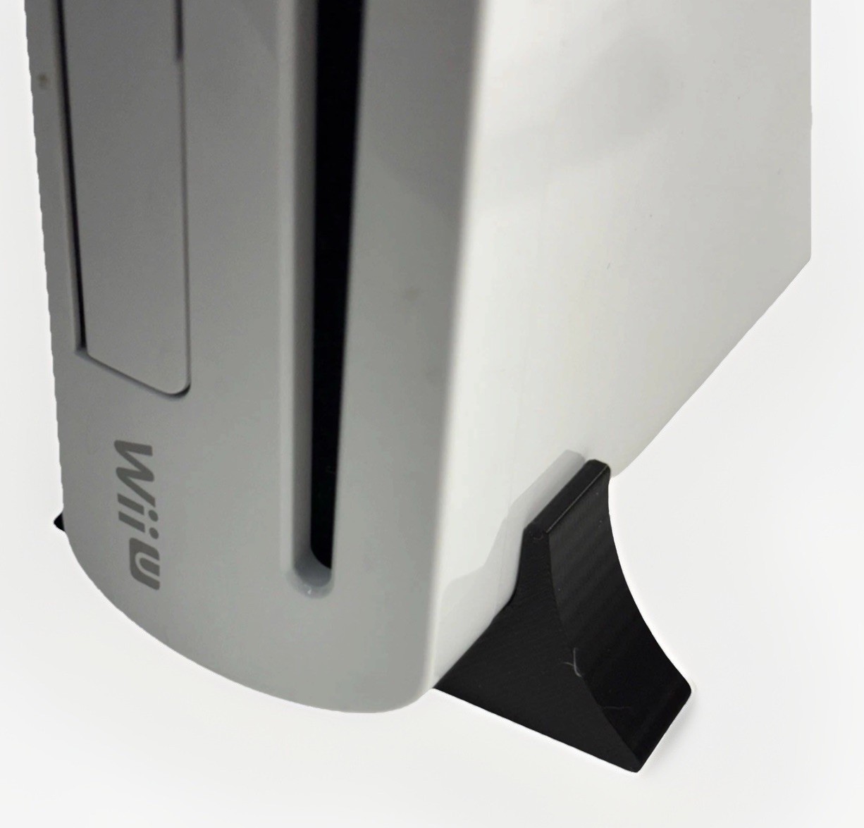 LOT OF 2 Nintendo Wii U  Console Stand Vertical Holder Black 3D Printed