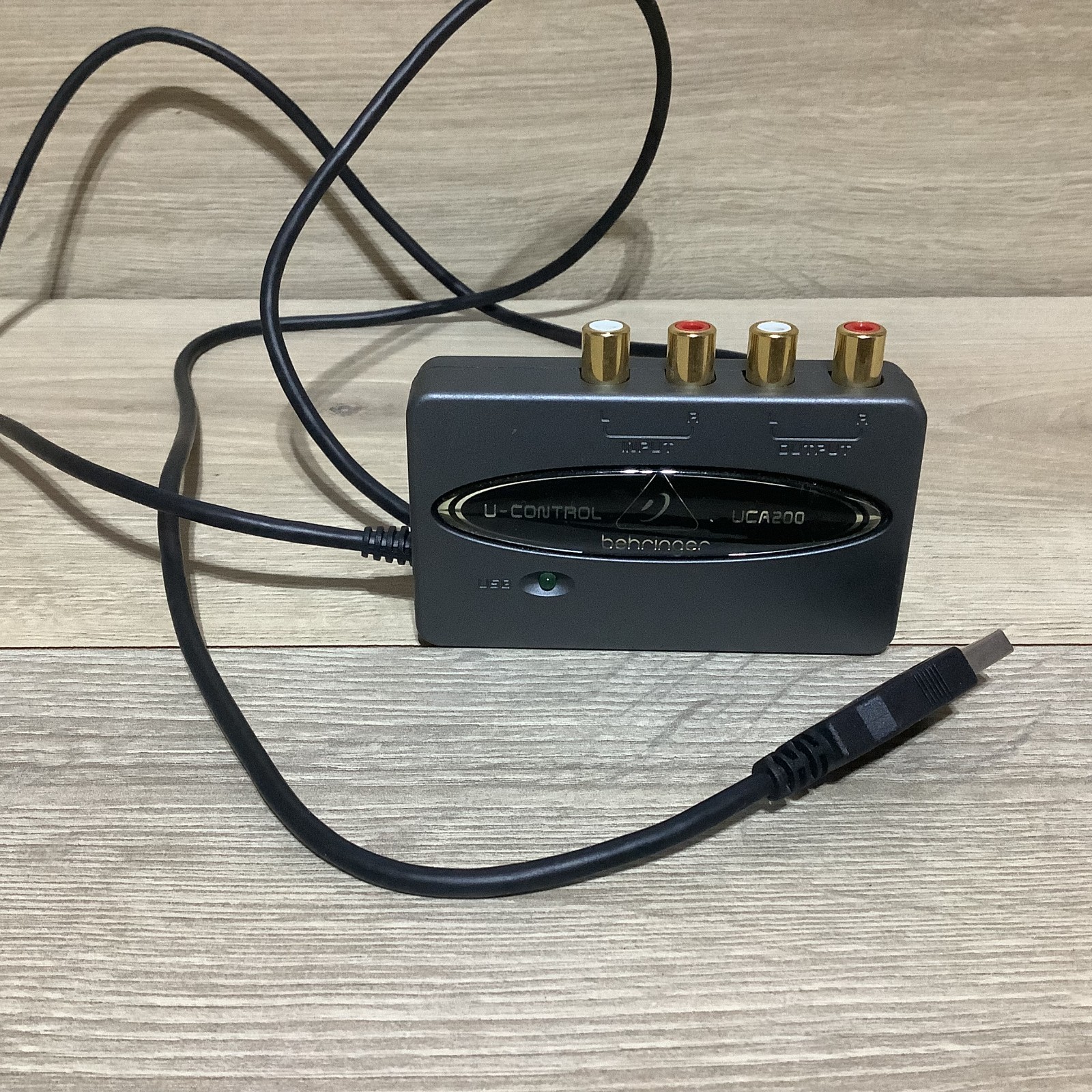 Behringer UCA200 U-Control USB Audio Interface Used Condition Untestested