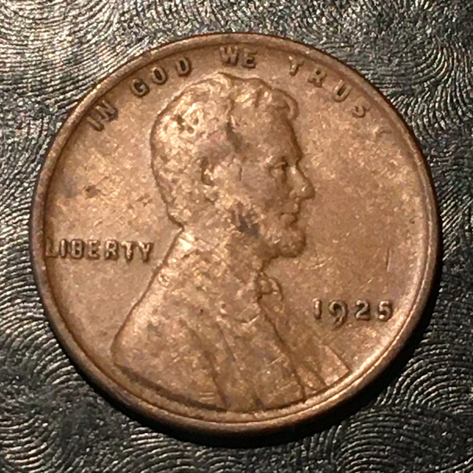 1925 Lincoln Cent - High Quality Scans #K645