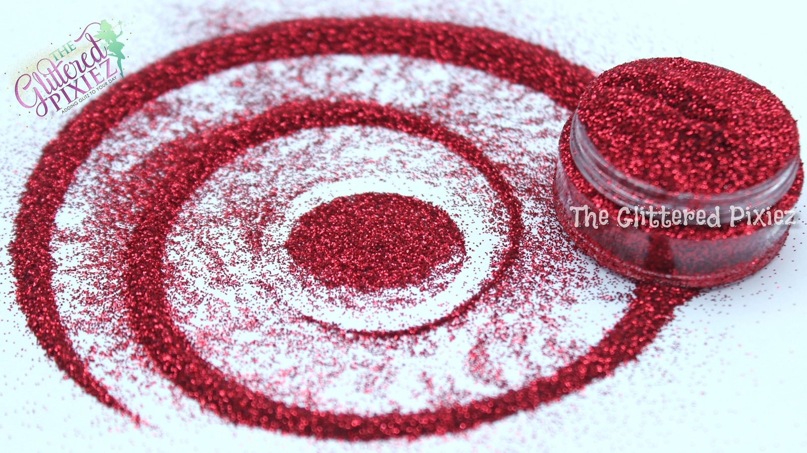CRIMSON CRUSH METALLIC glitter- Pixie Dust( extra fine glitter)