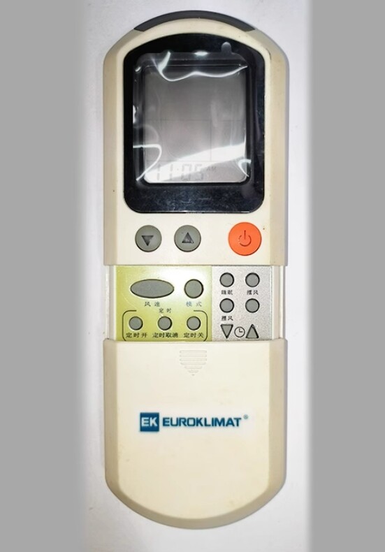 1PCS NEW FIT FOR EUROKLIMAT EK135A Remote Control