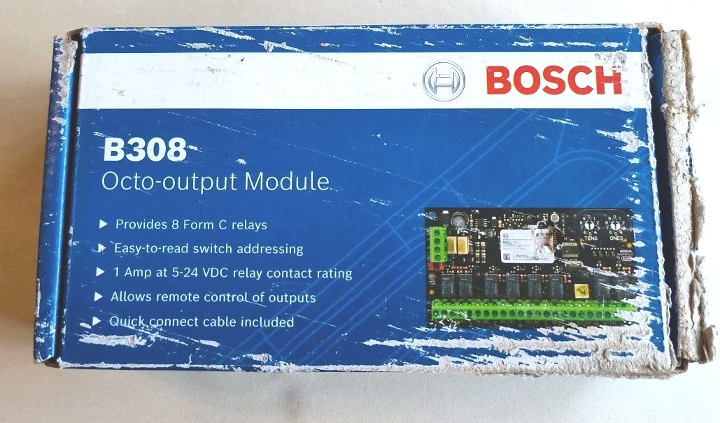 BRAND NEW Bosch B308 Octo-Output Module 8 Output Expansion  - Sealed