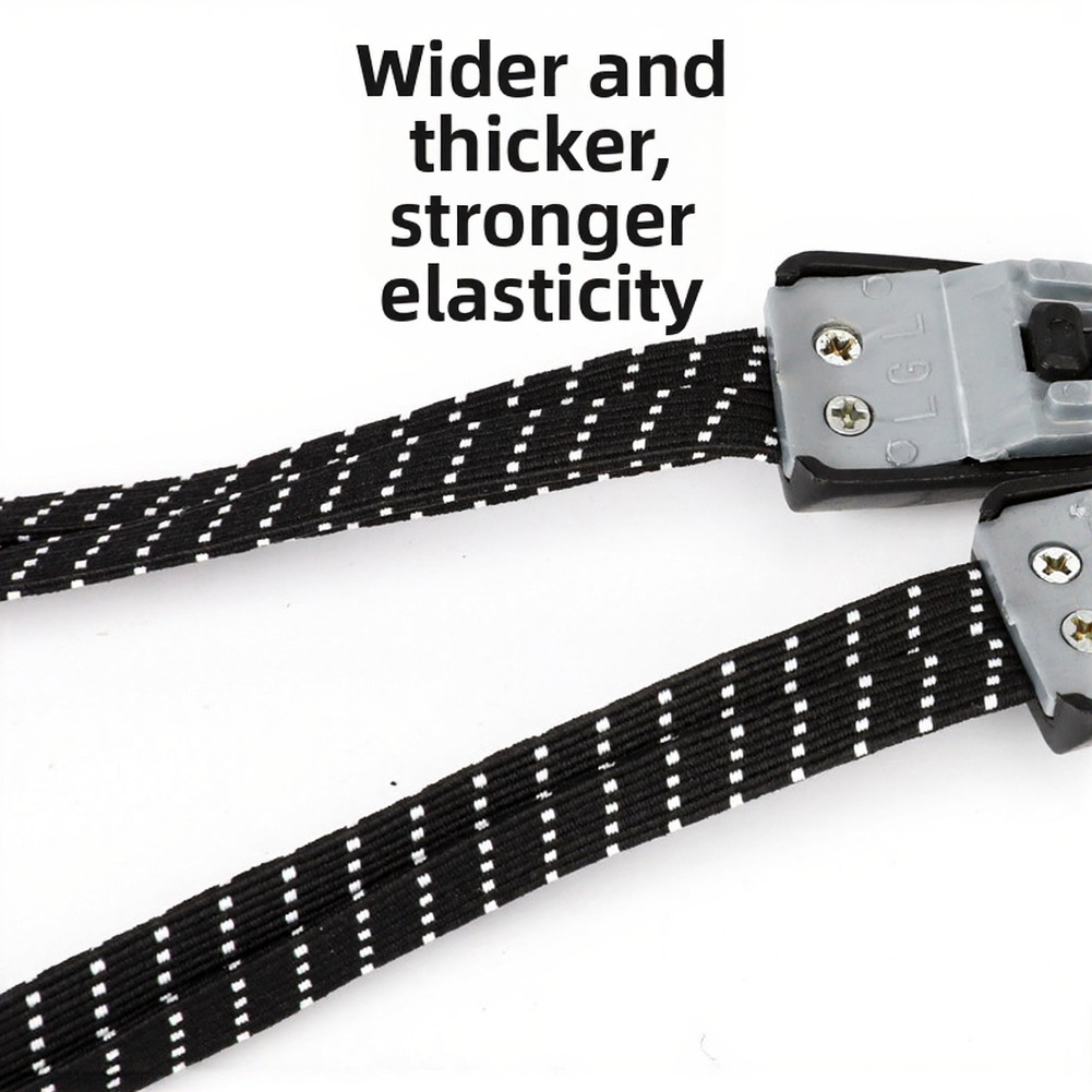 68CM Elastic Rope for Luggage Packing and Bicycle Rack Load Stabilization
