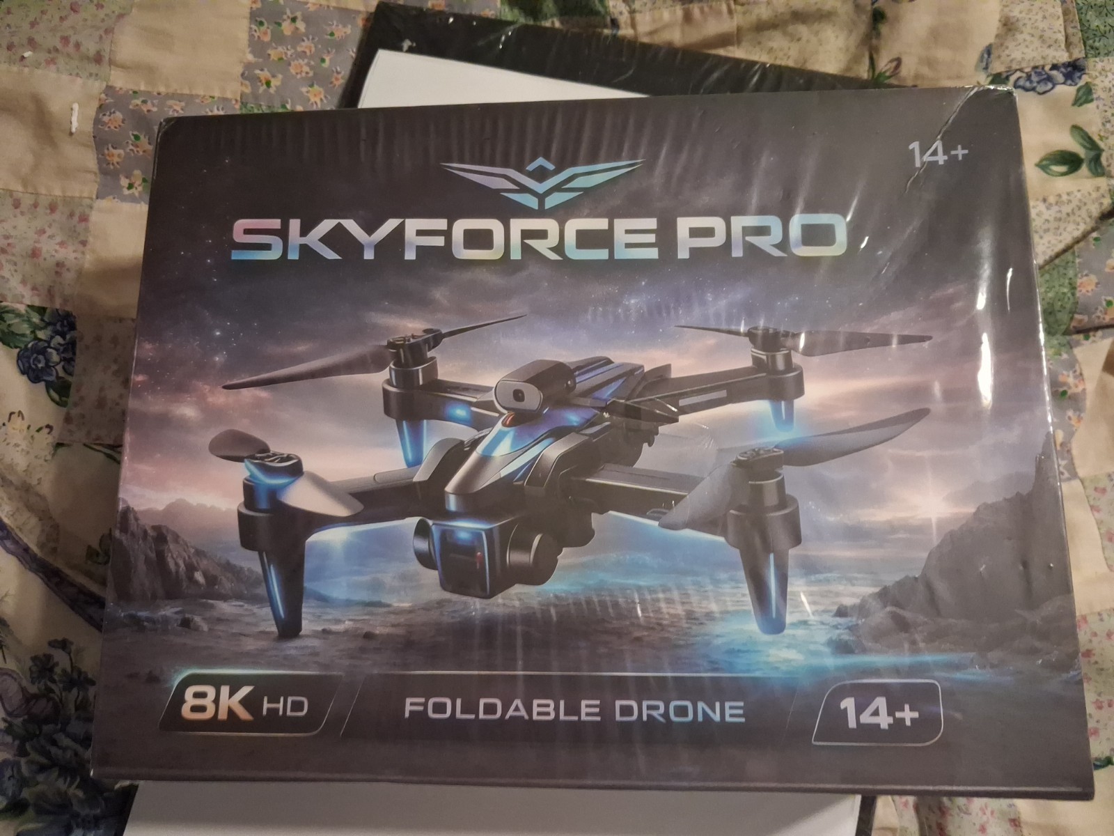 Skyforce Pro 8K HD Foldable Drone WiFi 5G Up to 3 Hour Flight Time