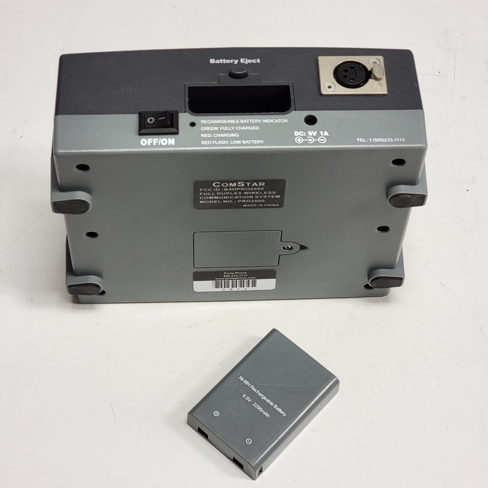 EXCELLENT CONDITION !!! - ComStar PRO2000 Eartec Full Duplex Wireless Intercom