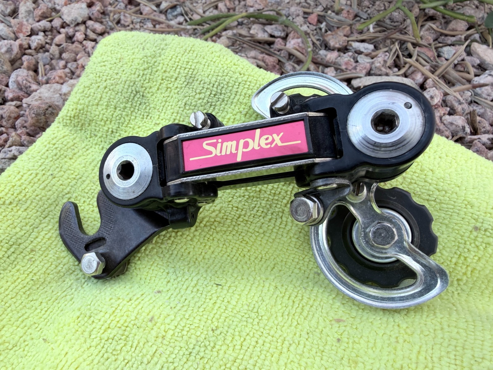 NOS 1972 Simplex Prestige Rear Derailleur - AR637P/NI