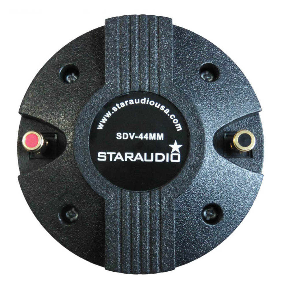 2400W 1.75" 44MM PA Speaker Driver Horn Tweeter Titanium Compression Screw-On