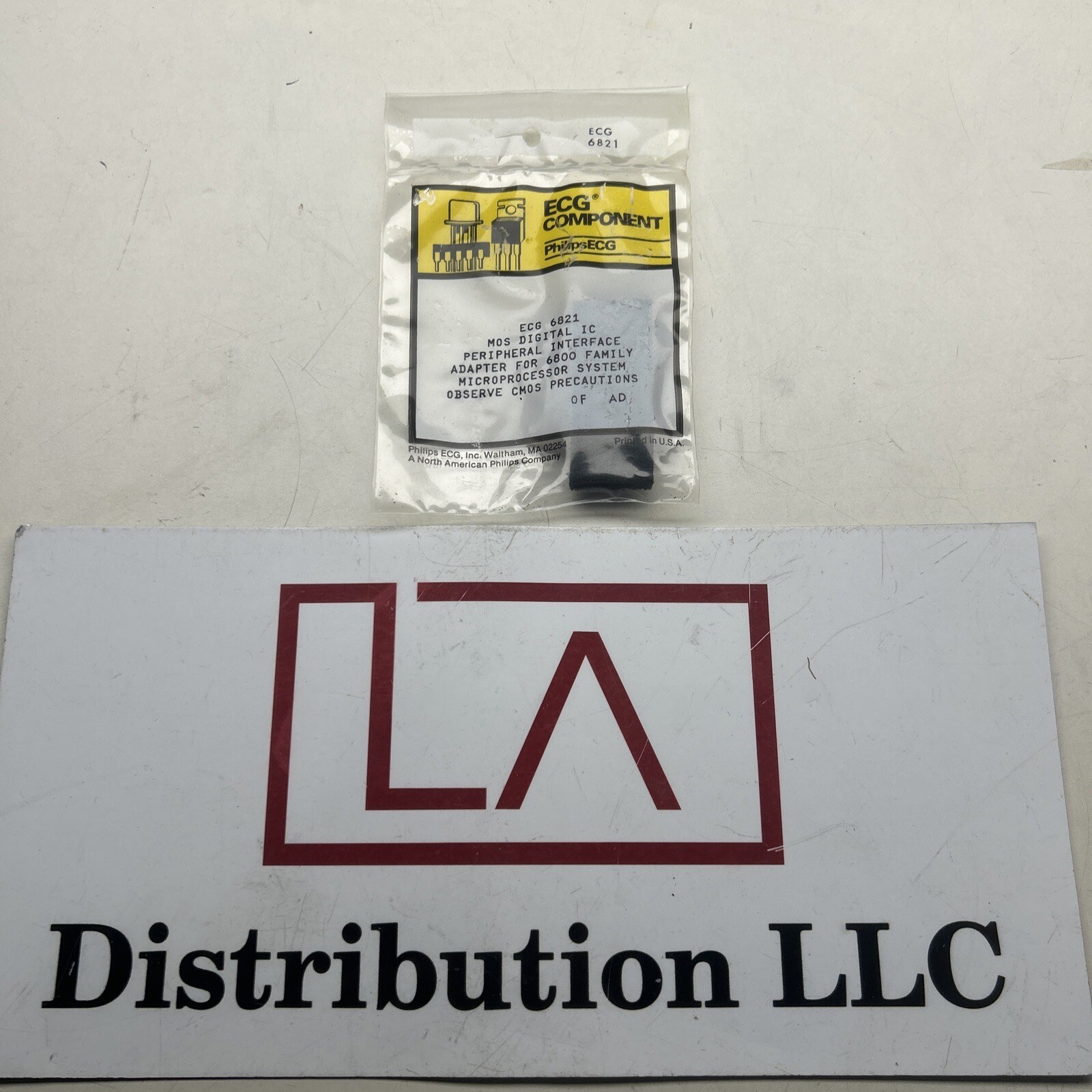 ECG 6821 MOS Digital IC, Peripheral Interface Adapter