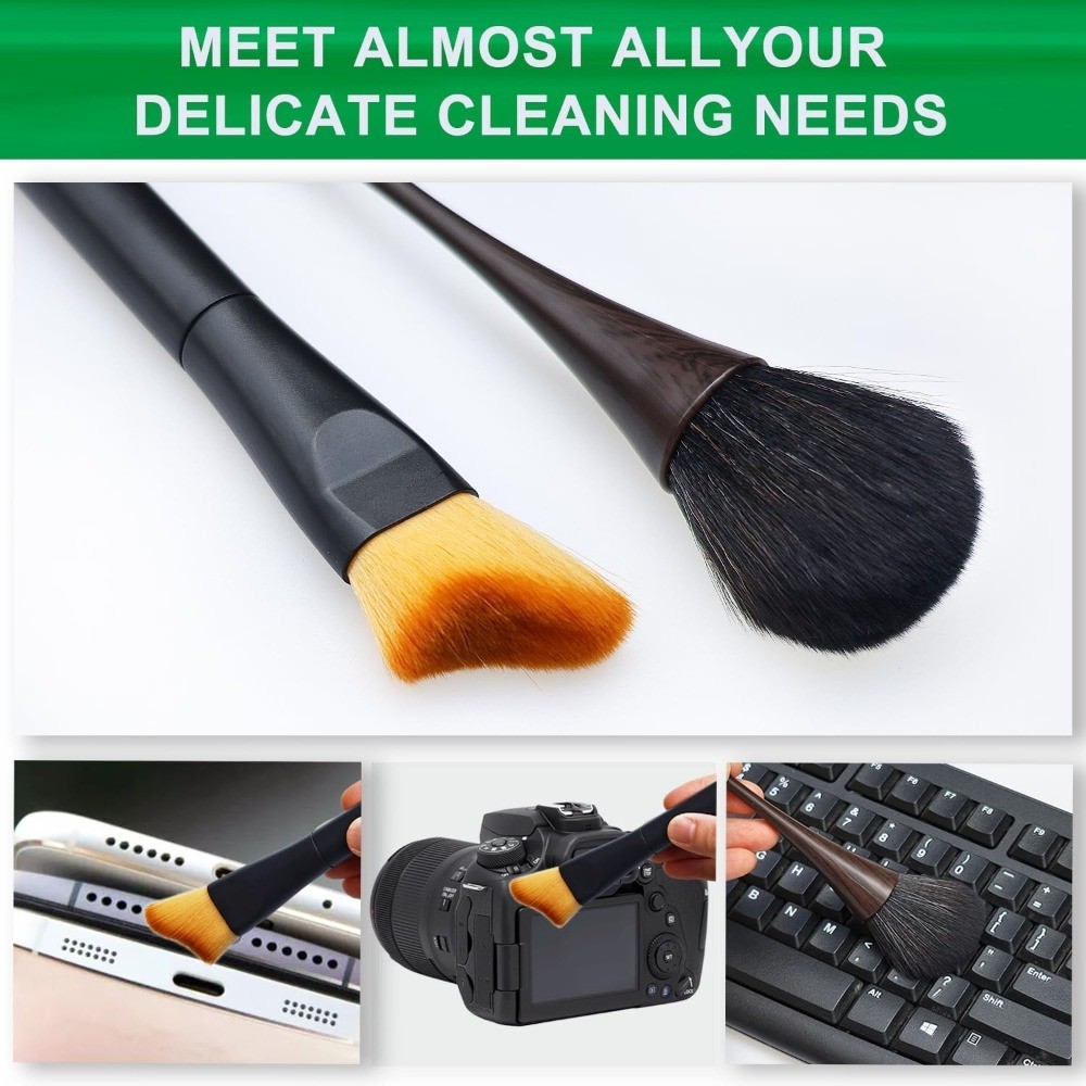 Exquisite Soft Bristle Dusting Brush Set for Cars Models Crafts