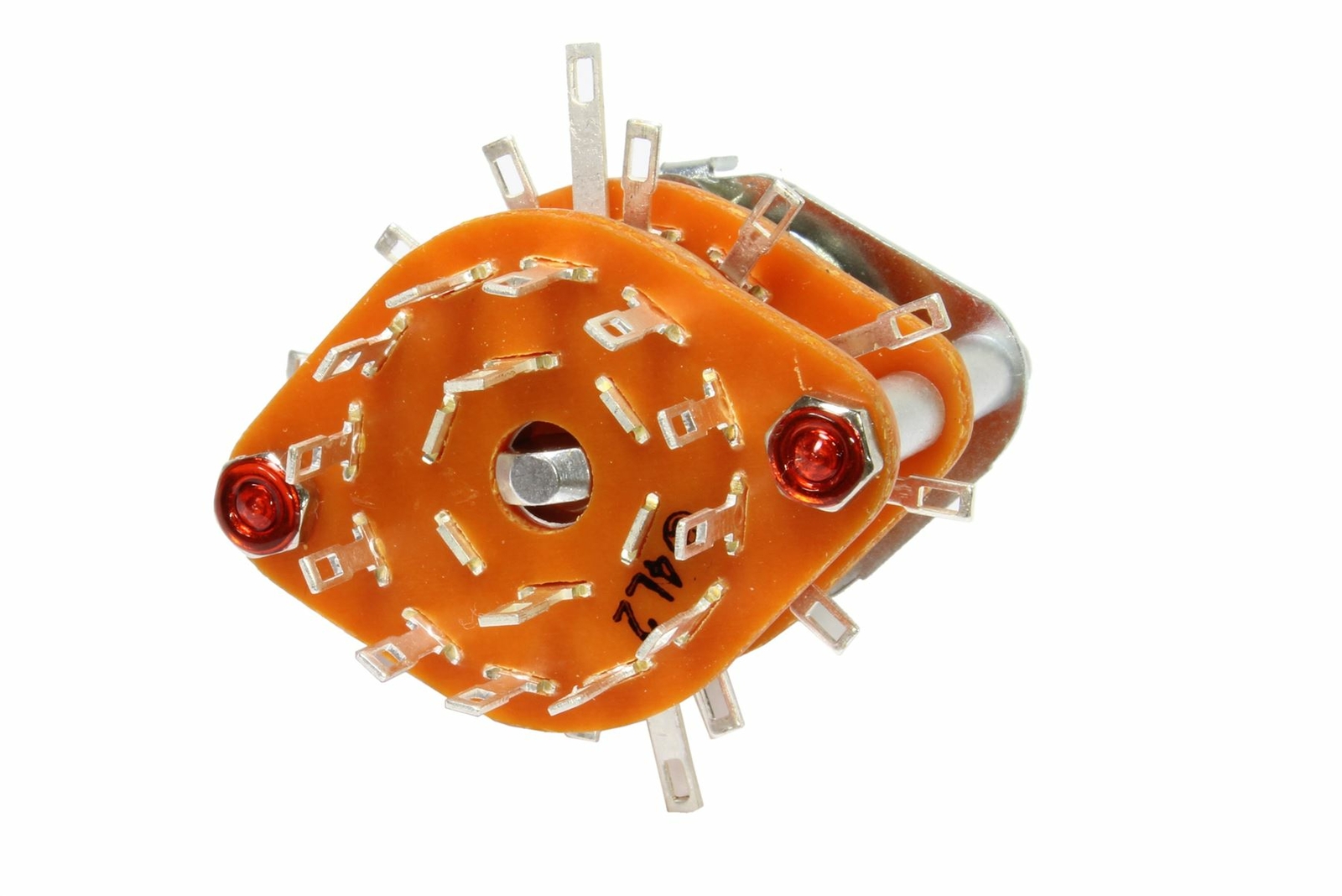 6 Position 4-Pole Rotary Guitar Pickup Selector Switch - Includes knob