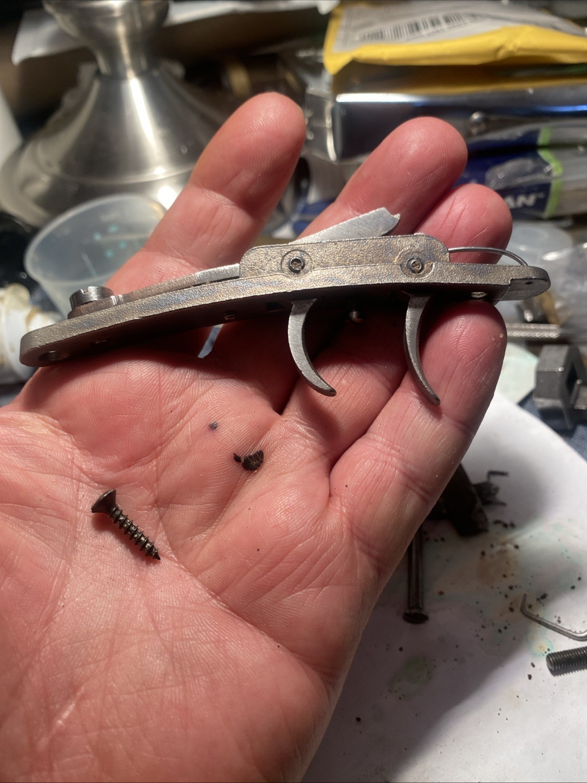 CVA  Hawken / Mountain Rifle Muzzleloader Double Set Trigger Assembly W Screw