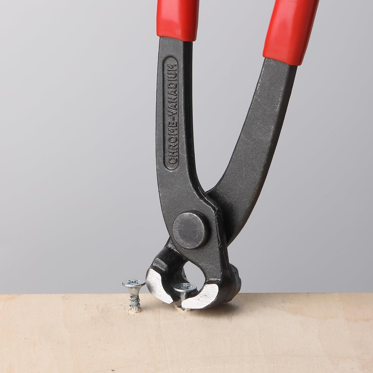 Bates 8-Inch Nail Puller - Red End Cutting Pliers for Effortless Extraction