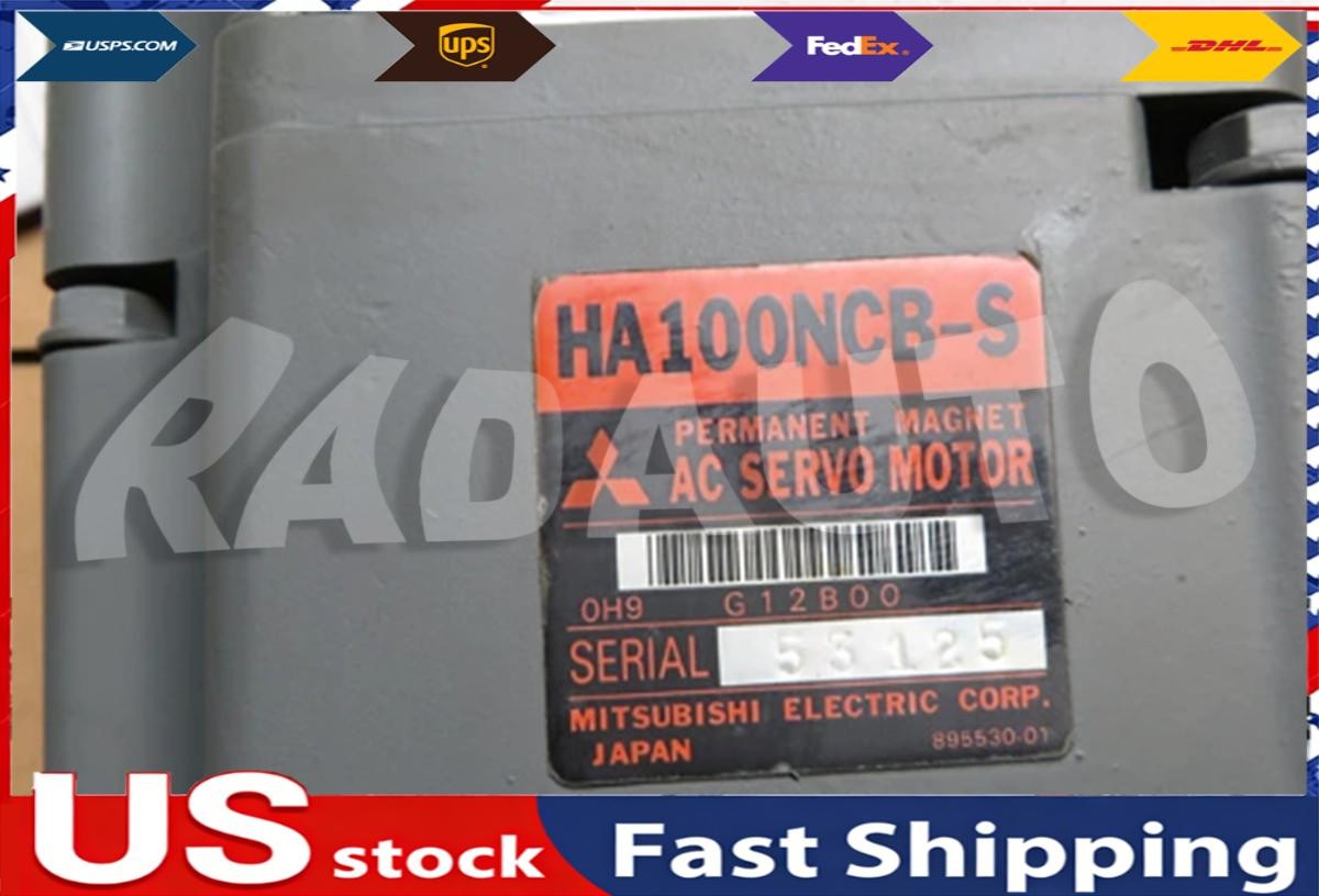 NEW Mitsubishi HA100NCB-S Servo Motor