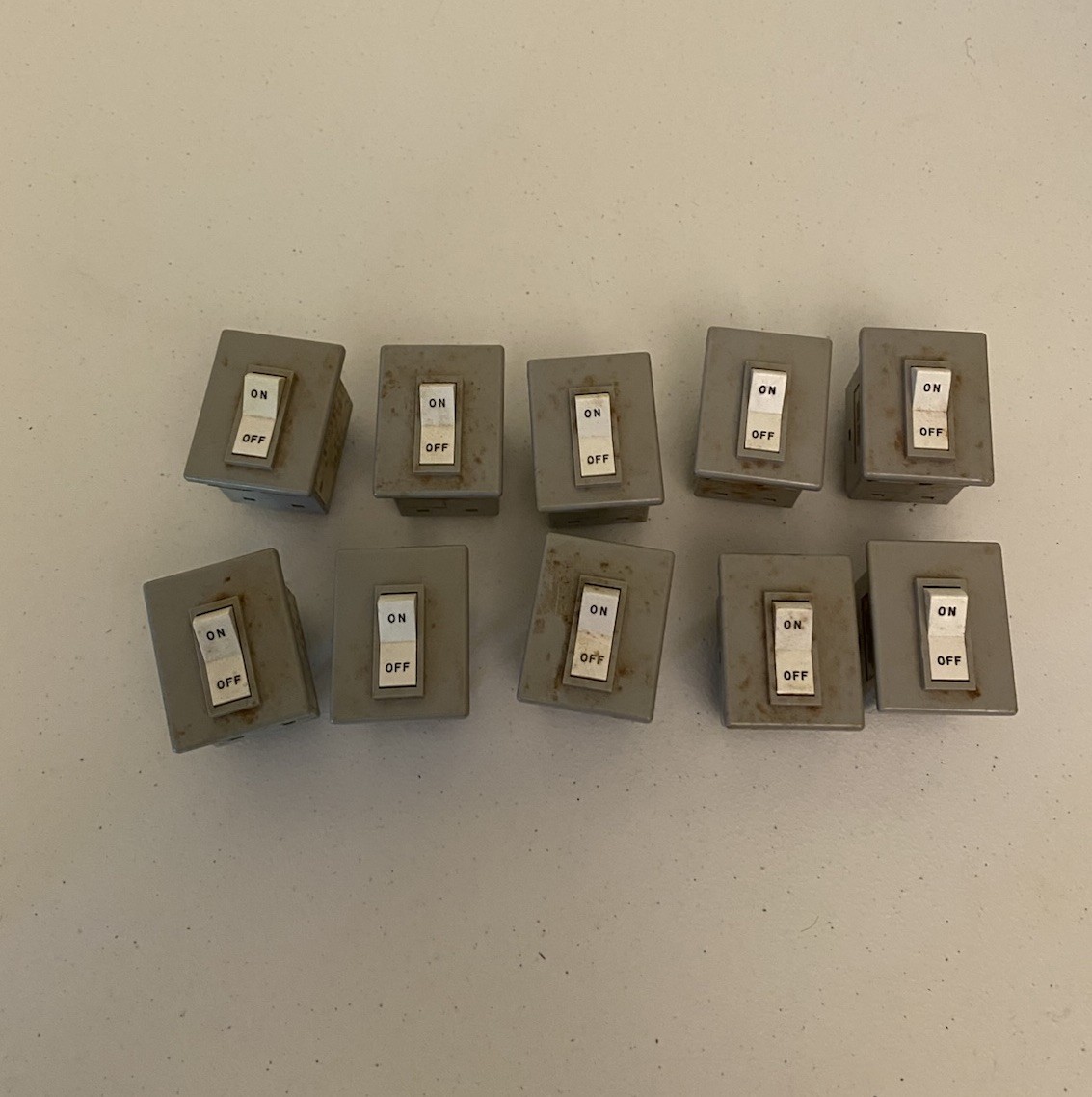 Lot of 10 Airpax Circuit Breaker ON/OFF SWITCH 7407