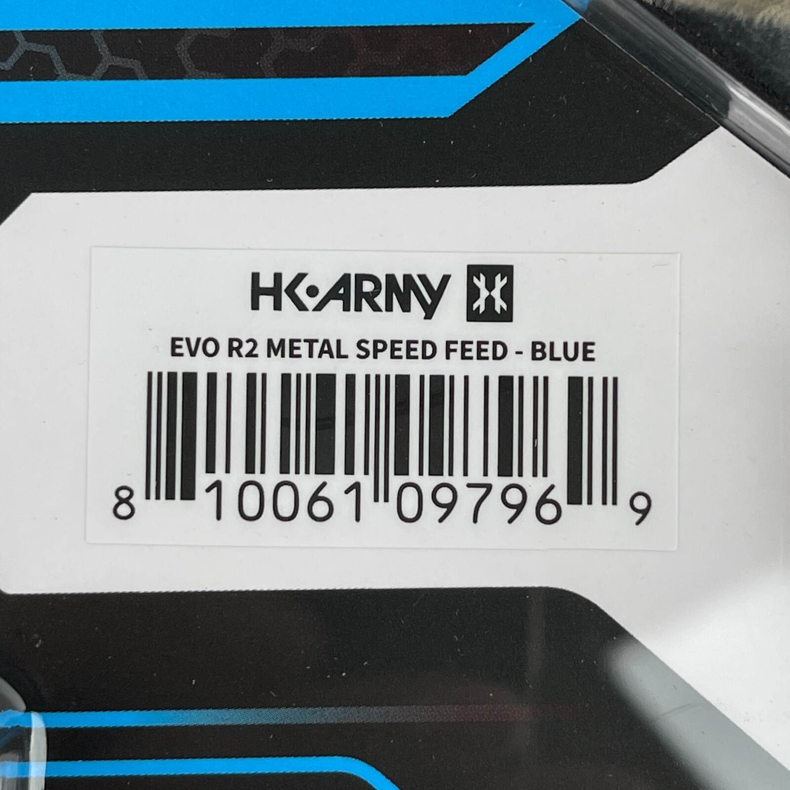 NEW HK Army EVO R2 Metal Speed Feed - Blue