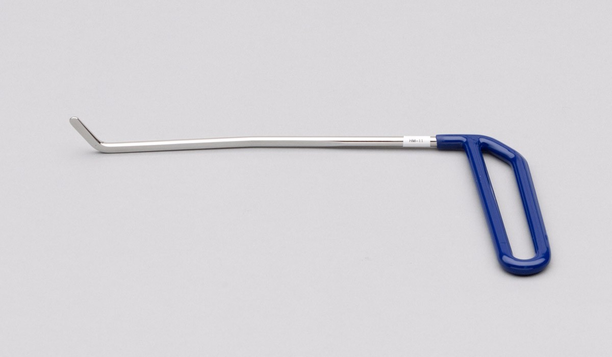 HM-11 Left Hand - 1 Bend - Medium Rounded Tip,10" PDR Tool Paintless Dent Repair