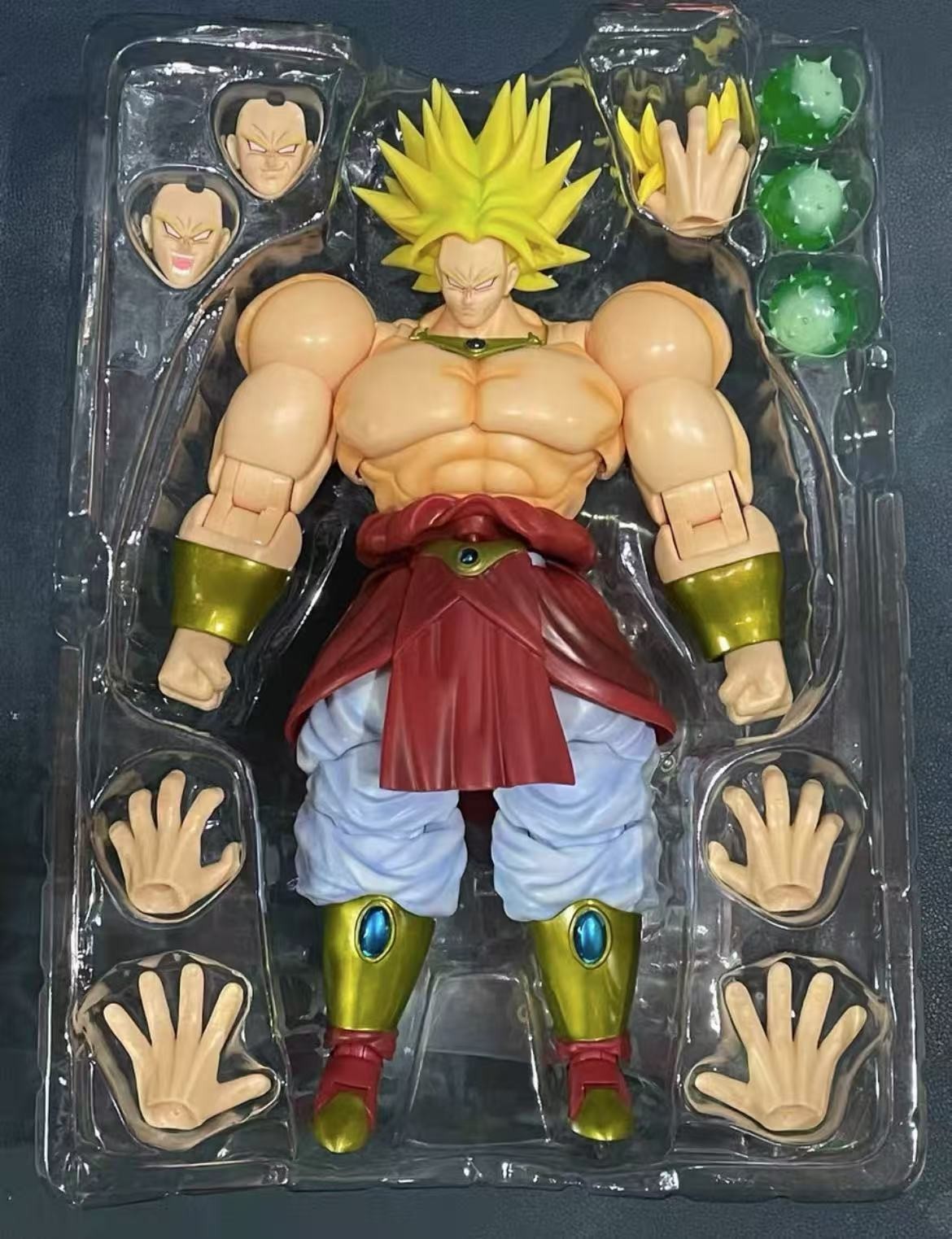 Demoniacal Fit Broly super saiyanLegendary Berserk broli shf 1/12 action figure
