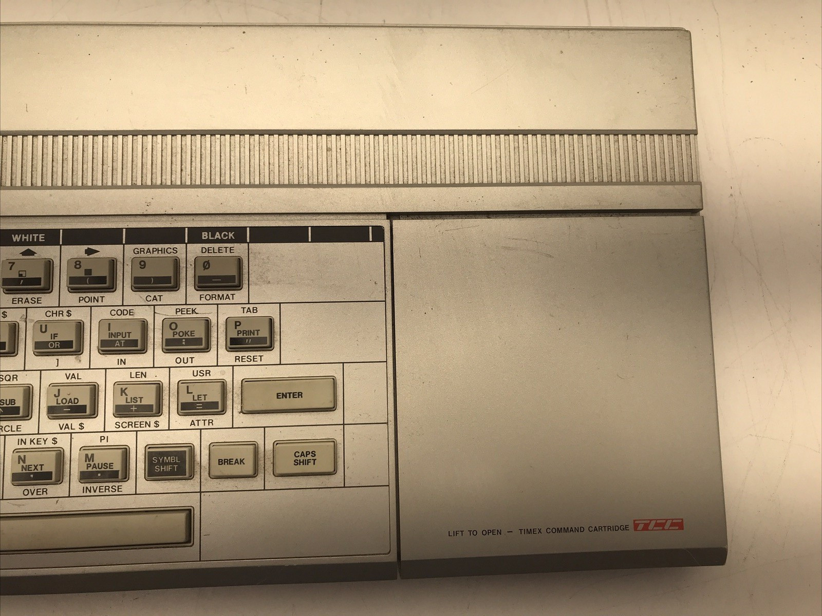Timex Sinclair 2068 Personal Color Computer w/ Adapter, Joystick, & Programs