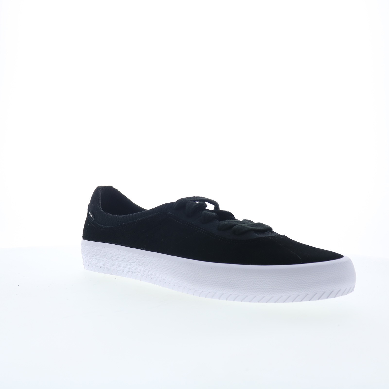 Globe Melbek GBMELB Mens Black Suede Canvas Skate Inspired Sneakers Shoes