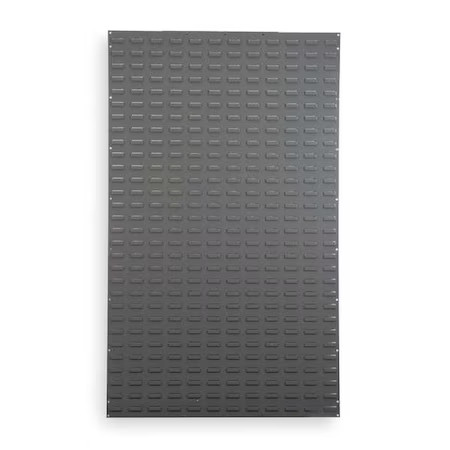 Akro-Mils 30161 Steel Louvered Panel, 5/16 In D X 61 In H X 36 In W, Gray