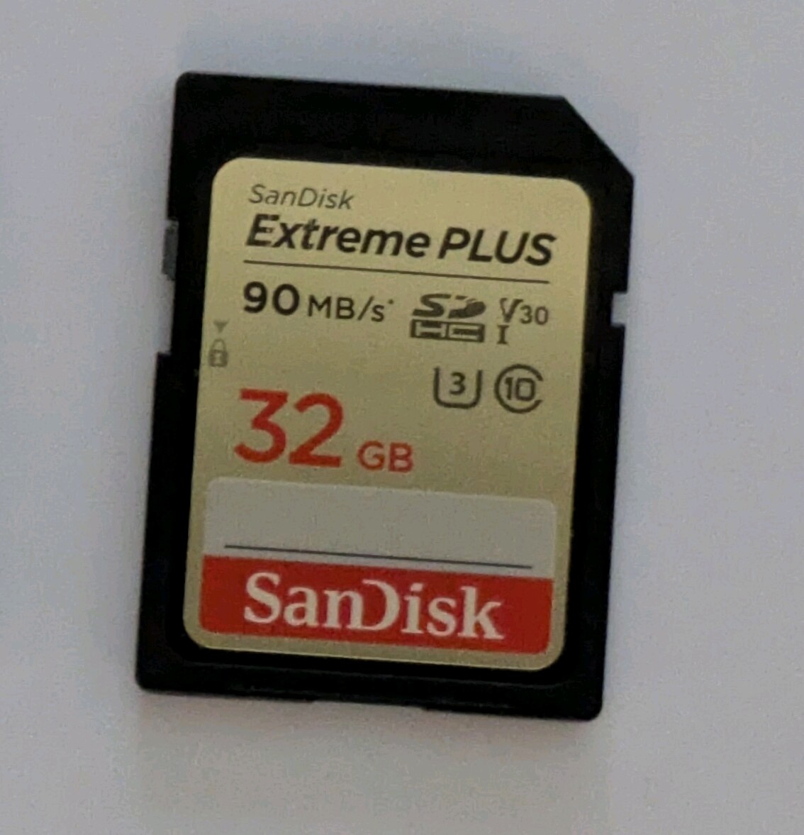 SanDisk Extreme 32GB SDHC 90 MB/S UHS-1 SD Class 10 Memory Card SDSDXVE-032G U3