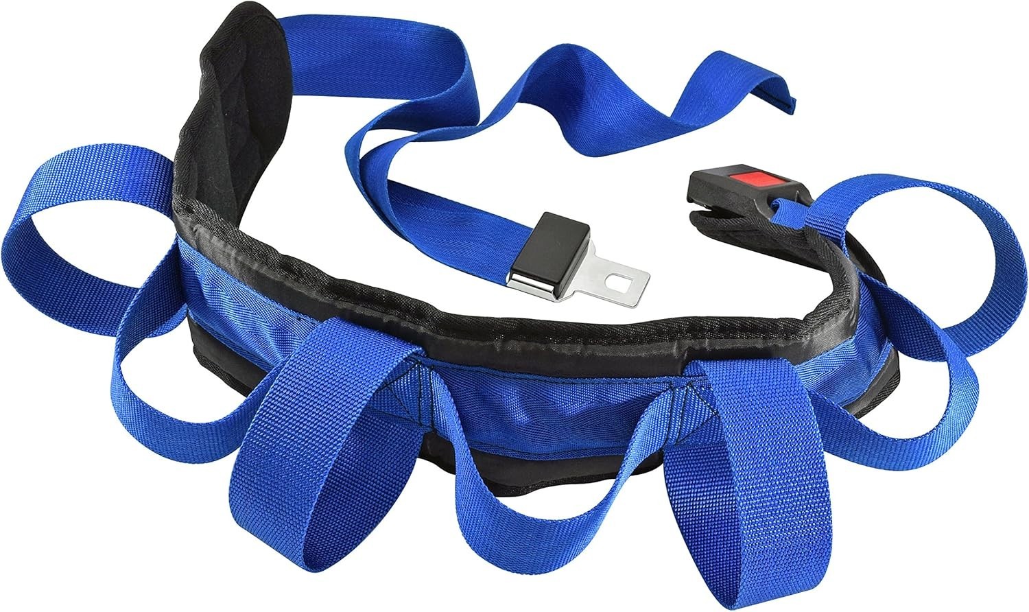 Transfer Gait Belt Heavy Duty Metal Buckle Multiple Padded Seniors Safety Stand