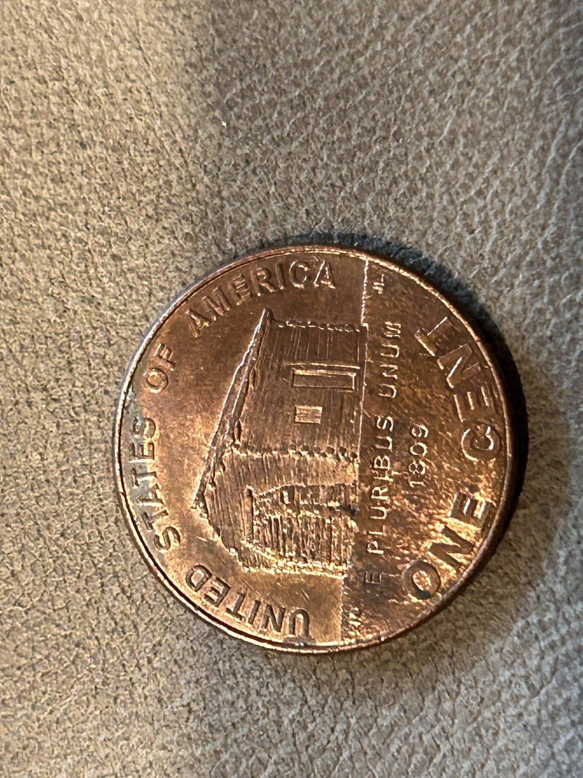 RARE 2009 D Lincoln Log Cabin Early Childhood Cent #1 BU Penny US Coin