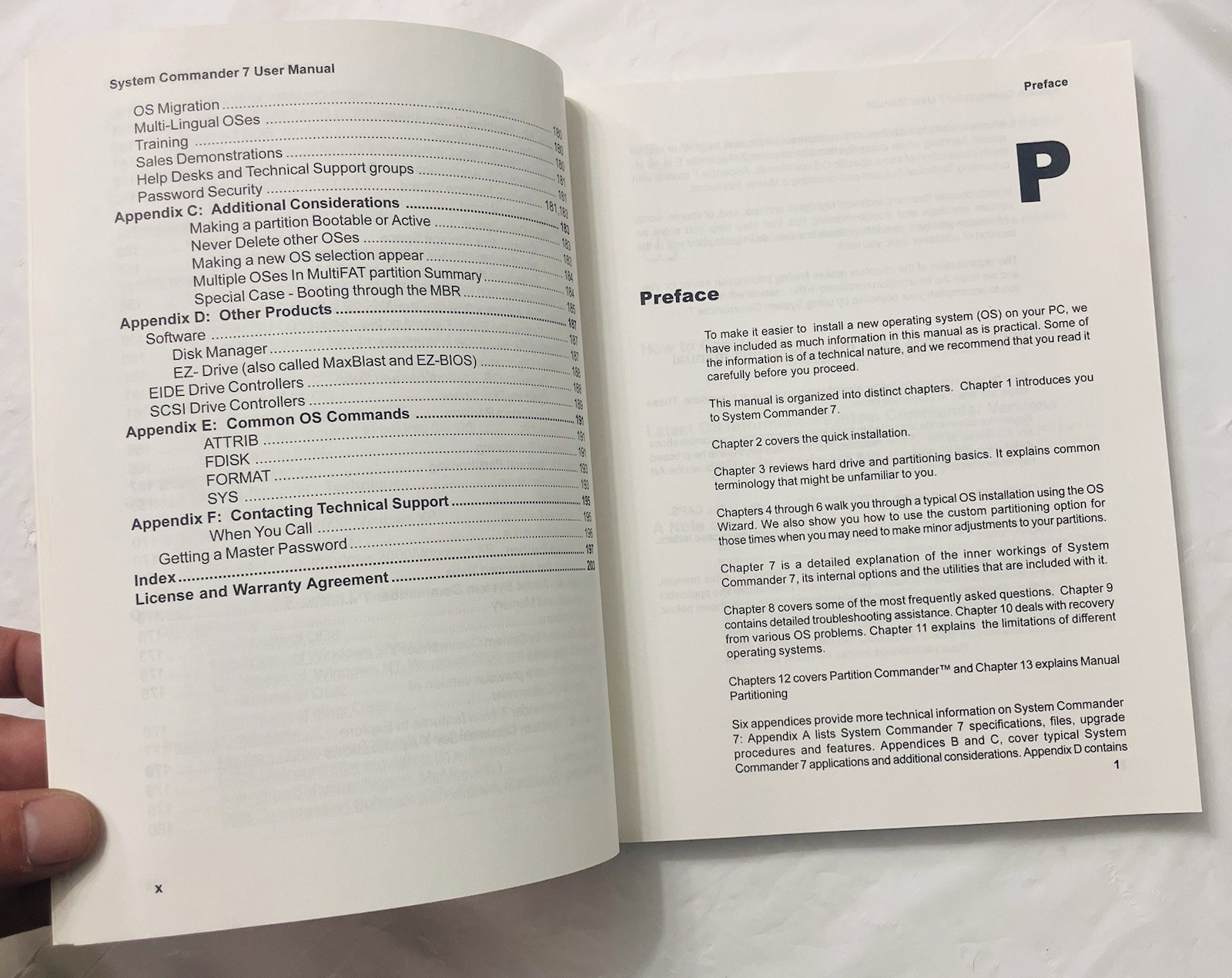 System Commander Version 7 User Manual VCOM Computing Guide Windows Linux (2001)