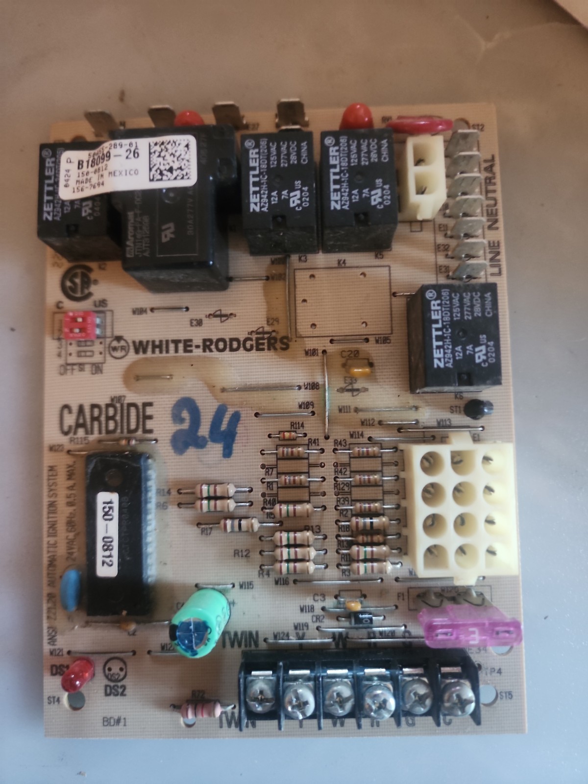 50A55-289-01 GUARANTEED WORKING TESTED GOOD 50A55-289 Control Board #24