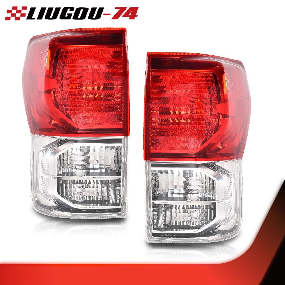 Replacement Tail Lights Brake Lamps Left+Right Fit For 2007-2013 Toyota Tundra
