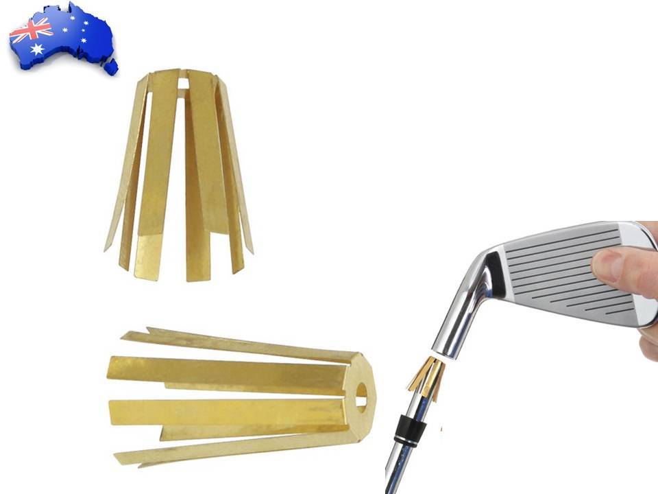 4pcs Brass Adaptor Shims .335 /.355 /.370 /.400 for Golf Iron & Wood Shaft Tip