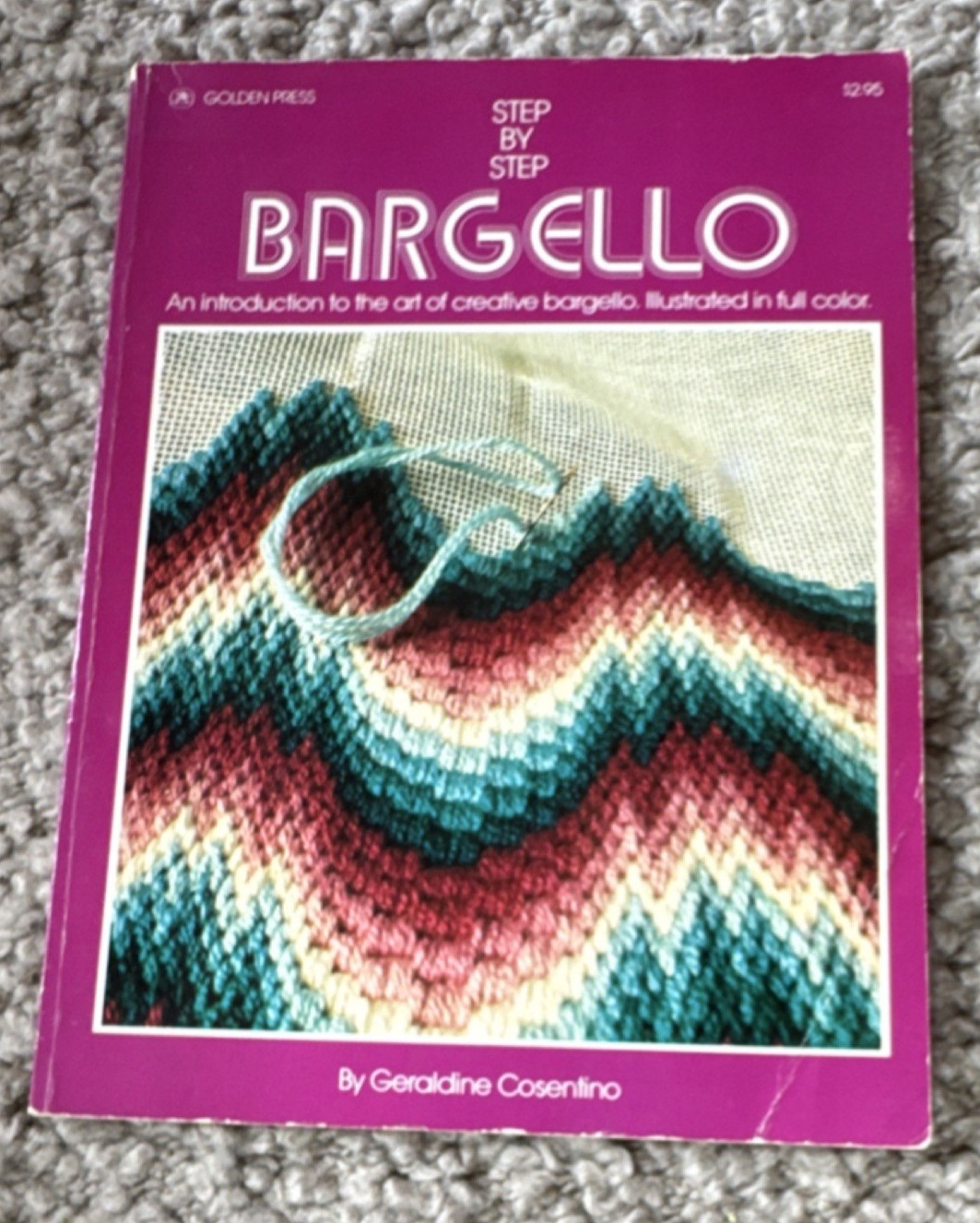 Golden Press Step by Step Bargello Pattern Booklet by Geraldine Cosentino