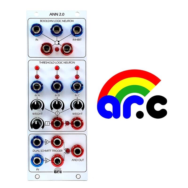 ARC Artificial Neural Network v2 eurorack analogue synthesizer module ANN 2.0