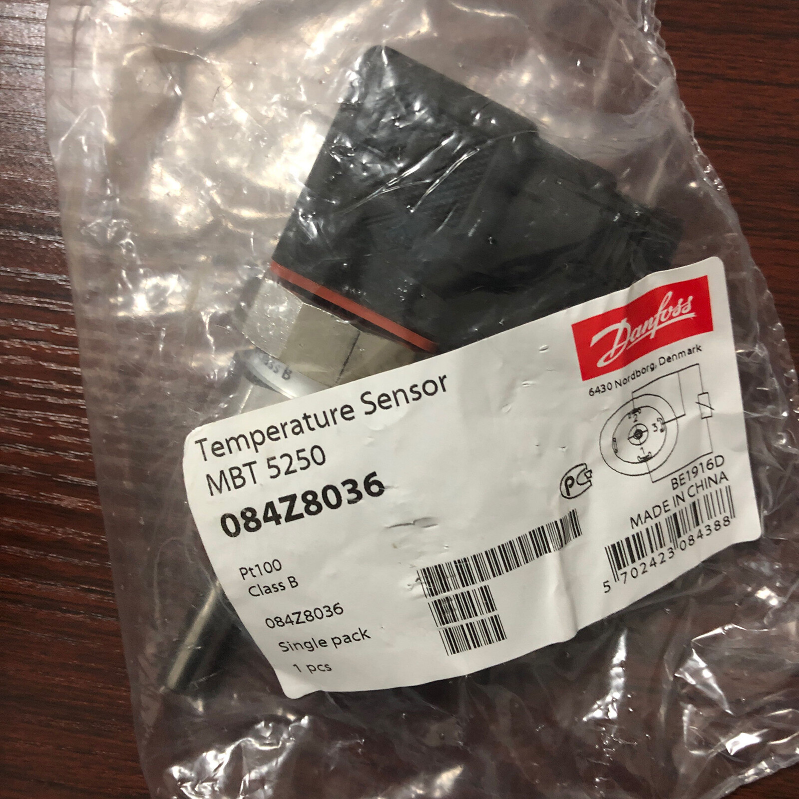 DANFOSS MBT5250 084Z8036 Temperature Sensor New