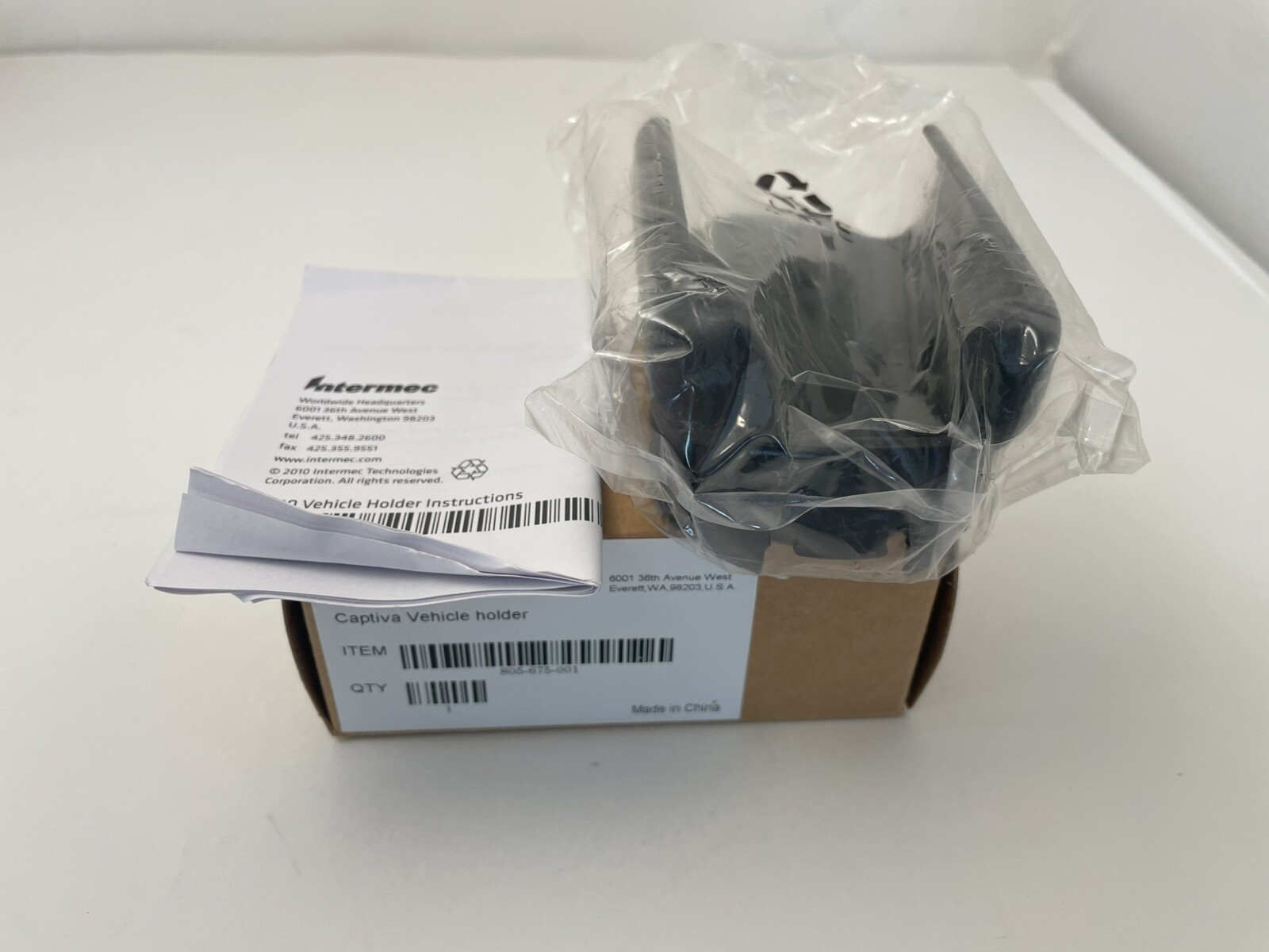 Intermec Honeywell CS40 Captiva Vehicle holder 805-675-001 New