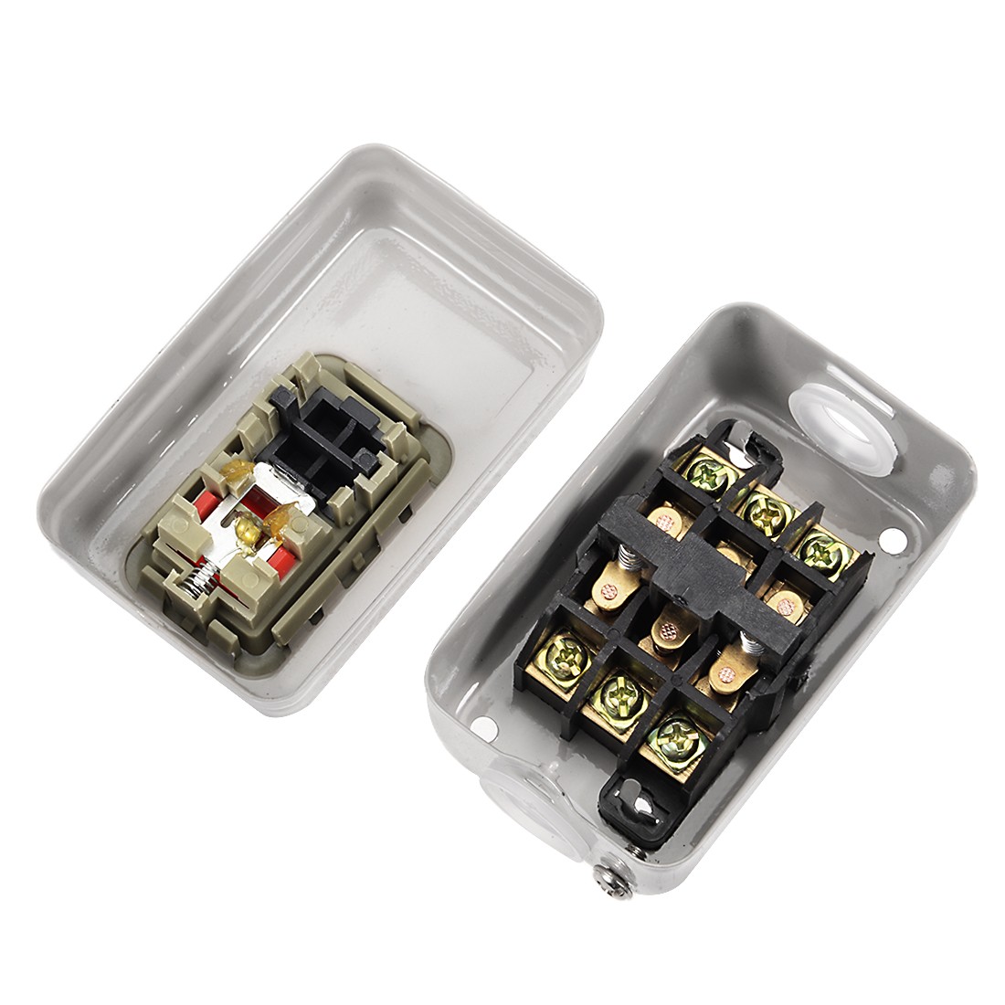 2 x Start Stop Push Button Switch On/Off 15A BS216B for Electric Tool