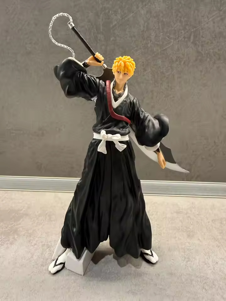 21cm Bleach Anime Figure Kurosaki Ichigo PVC Model Collection Toy Gifts