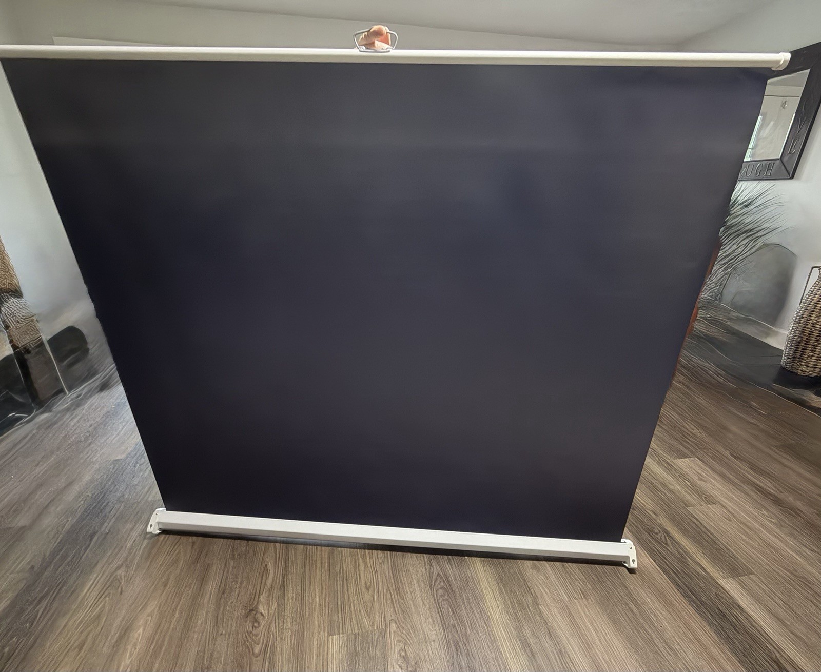 60x60” Portable DA-LITE Roll Out Projection Screen
