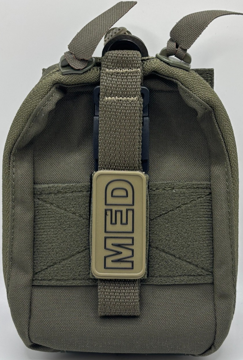 Eleven 10 ETAK Tear Away MOLLE Enhanced Trauma Aid Kit - Ranger Green