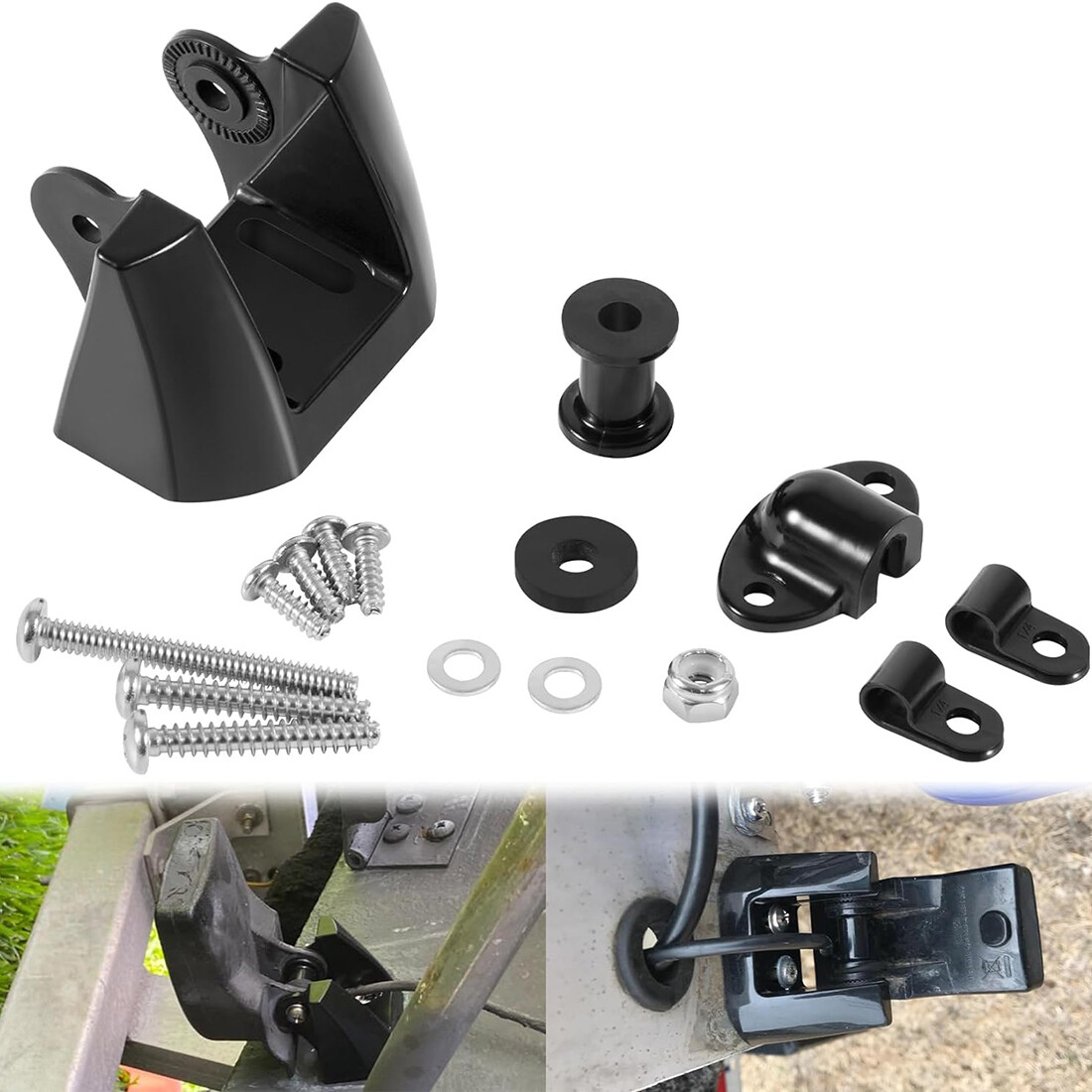 for Garmin Replacement Transom Transducer Mount Mounting Bracket 010-10272-00