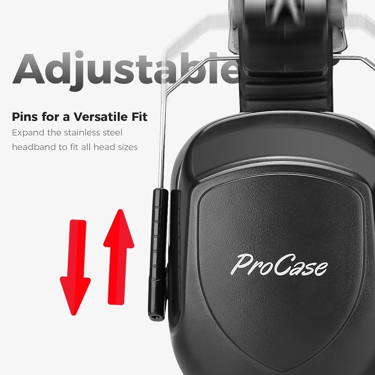 Ear Protection for Shooting Noise Cancelling Ear Muffs for Mowing, Construction