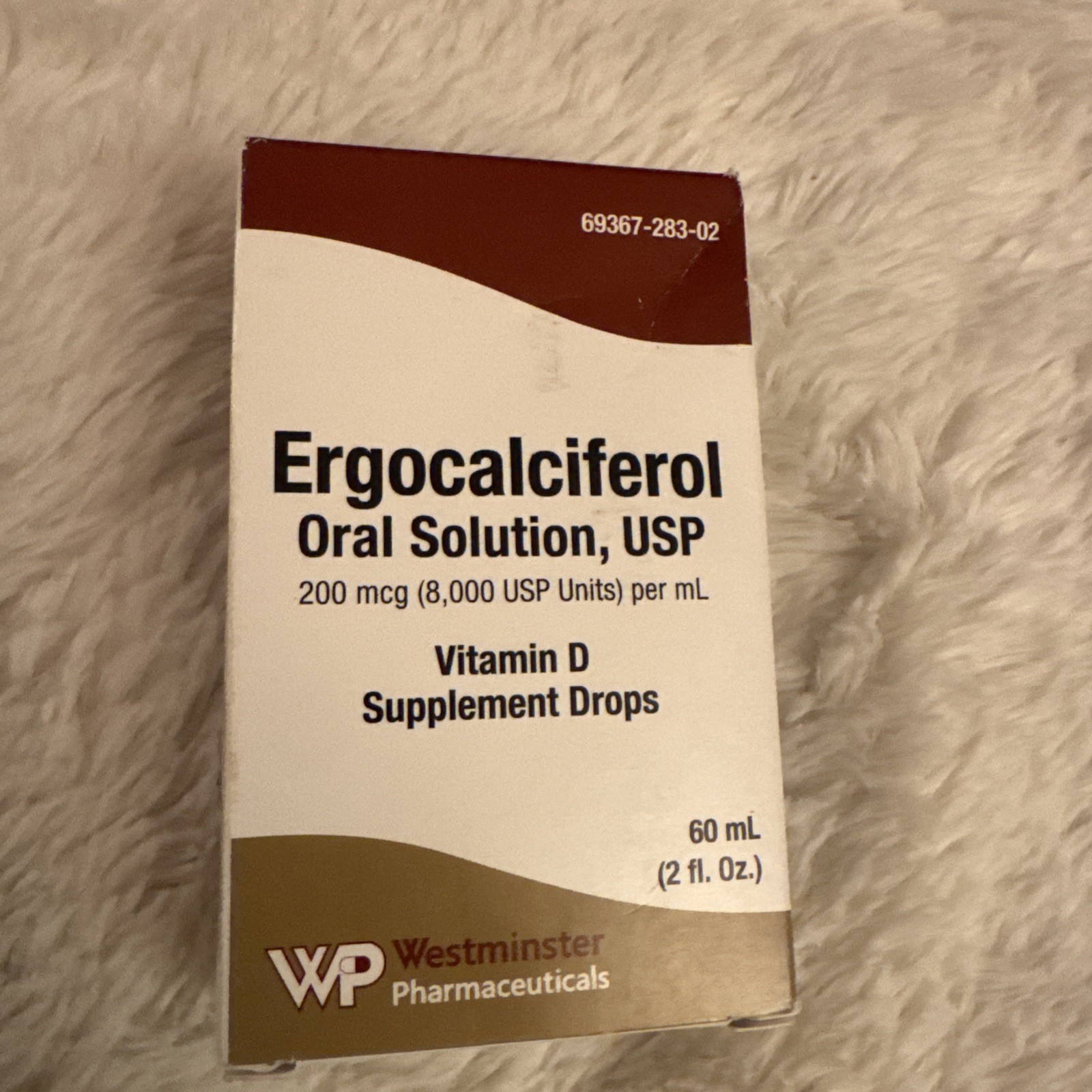 ERGOCALCIFEROL 200 MCG-ML SOL 60 ML