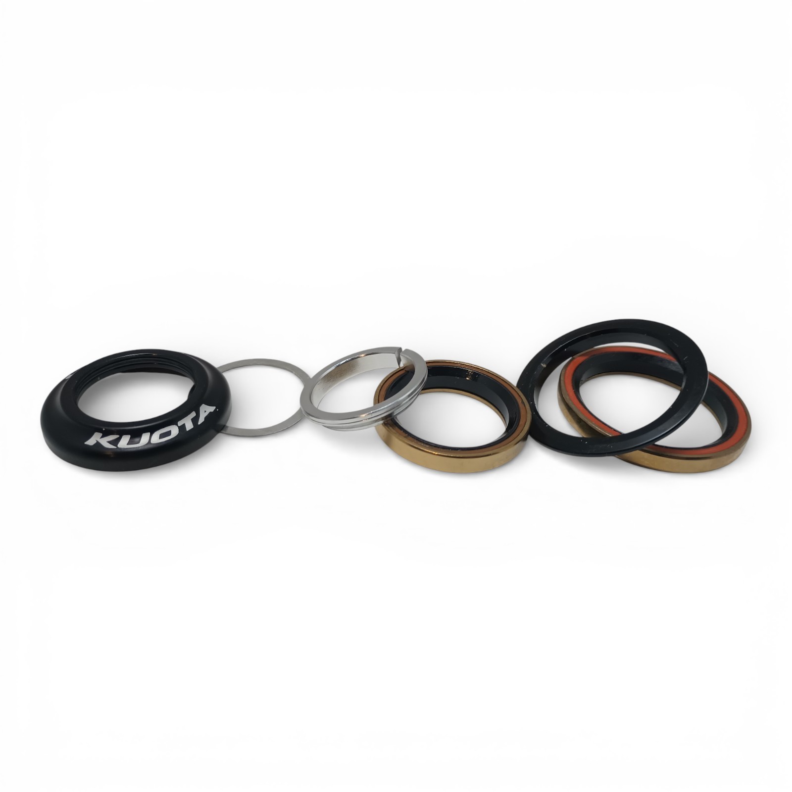 Kuota Road MTB Sealed Bearing Headset Gold  1 1/8'' to 1.5'  Fit FSA