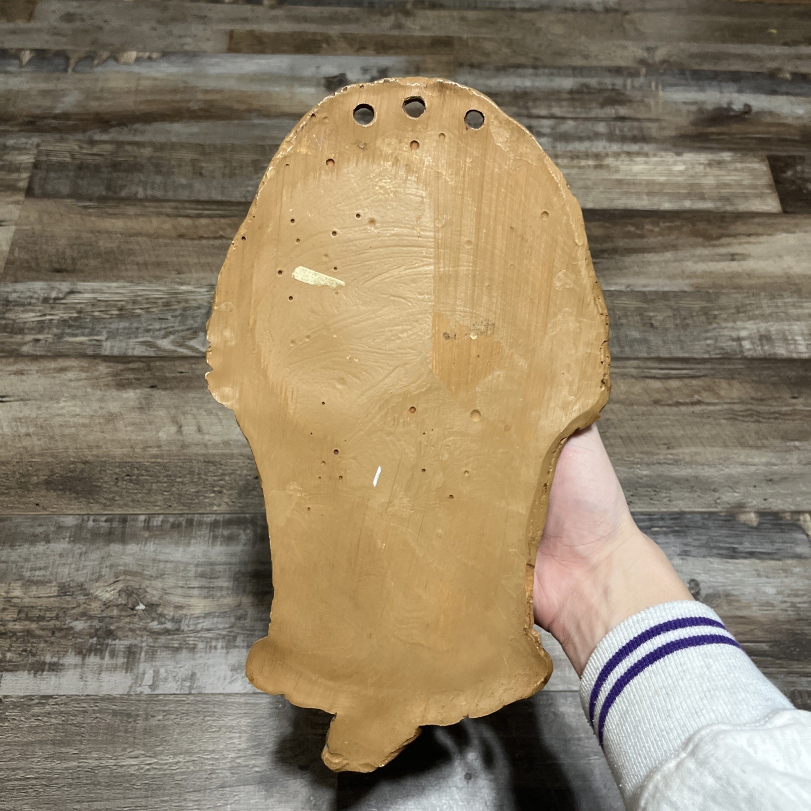 Handmade Clay Elephant Wall Hanging Decor/Planter