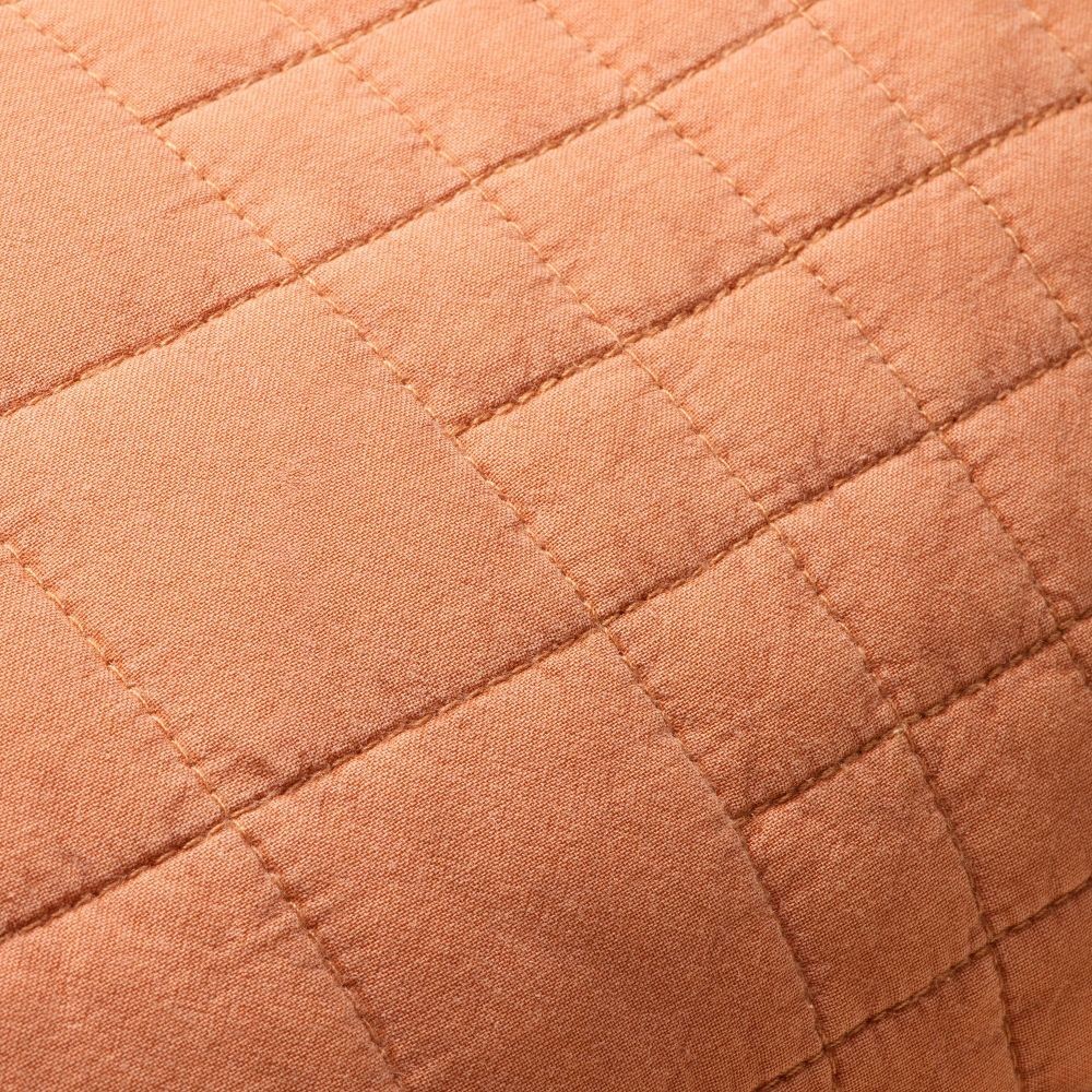14"x36" Quilt Oblong Throw Pillow Rust - Hearth & Hand with Magnolia