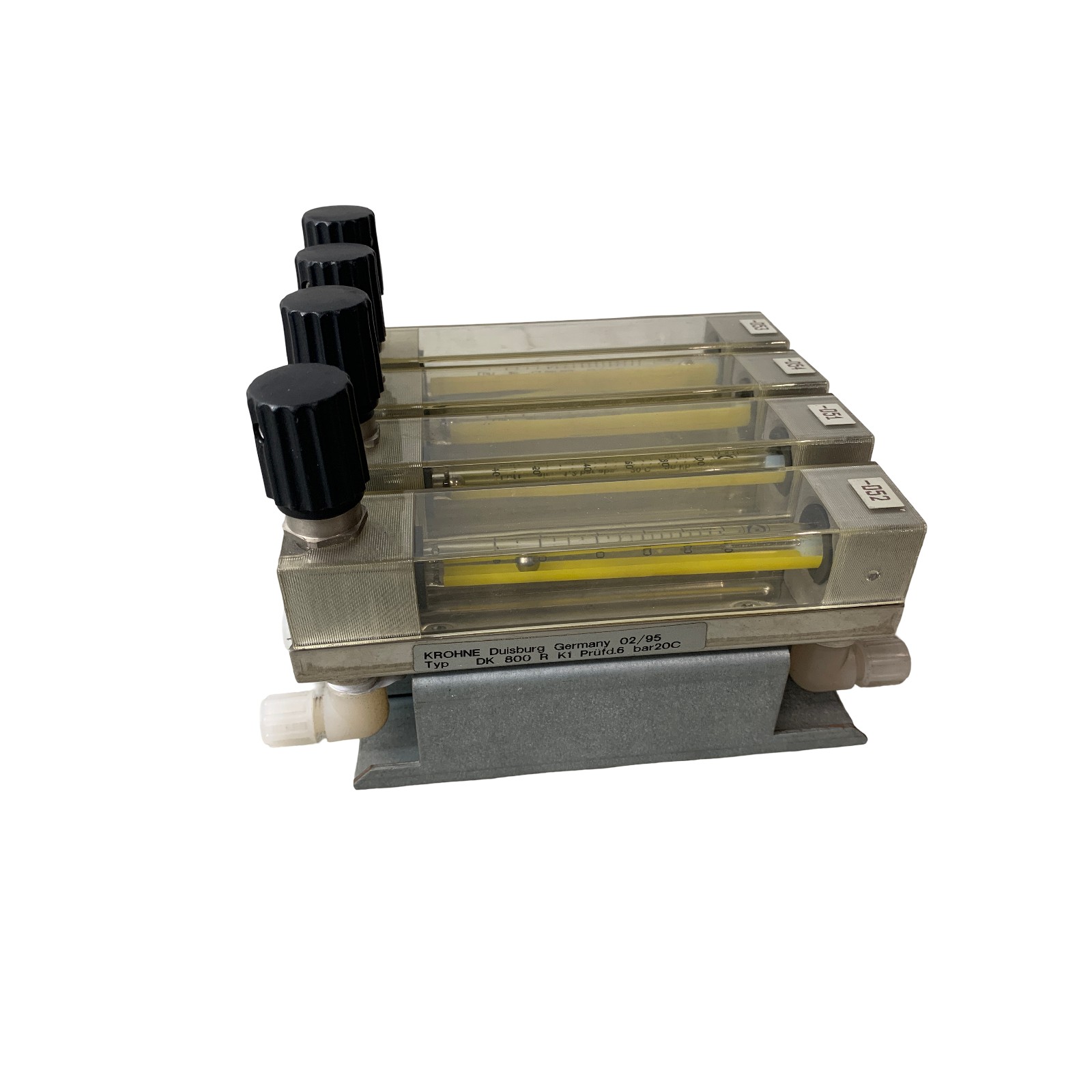 Krohne DK 800 R K1 Suspension Flow Meter Float Type Flow Sensor