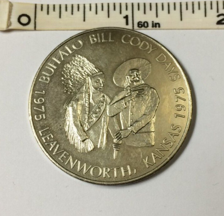 #3712 - BUFFFALO BILLS CODY DAYS 1975 LEAVENWORTH, KANSAS - CHIEF SITTING BULL