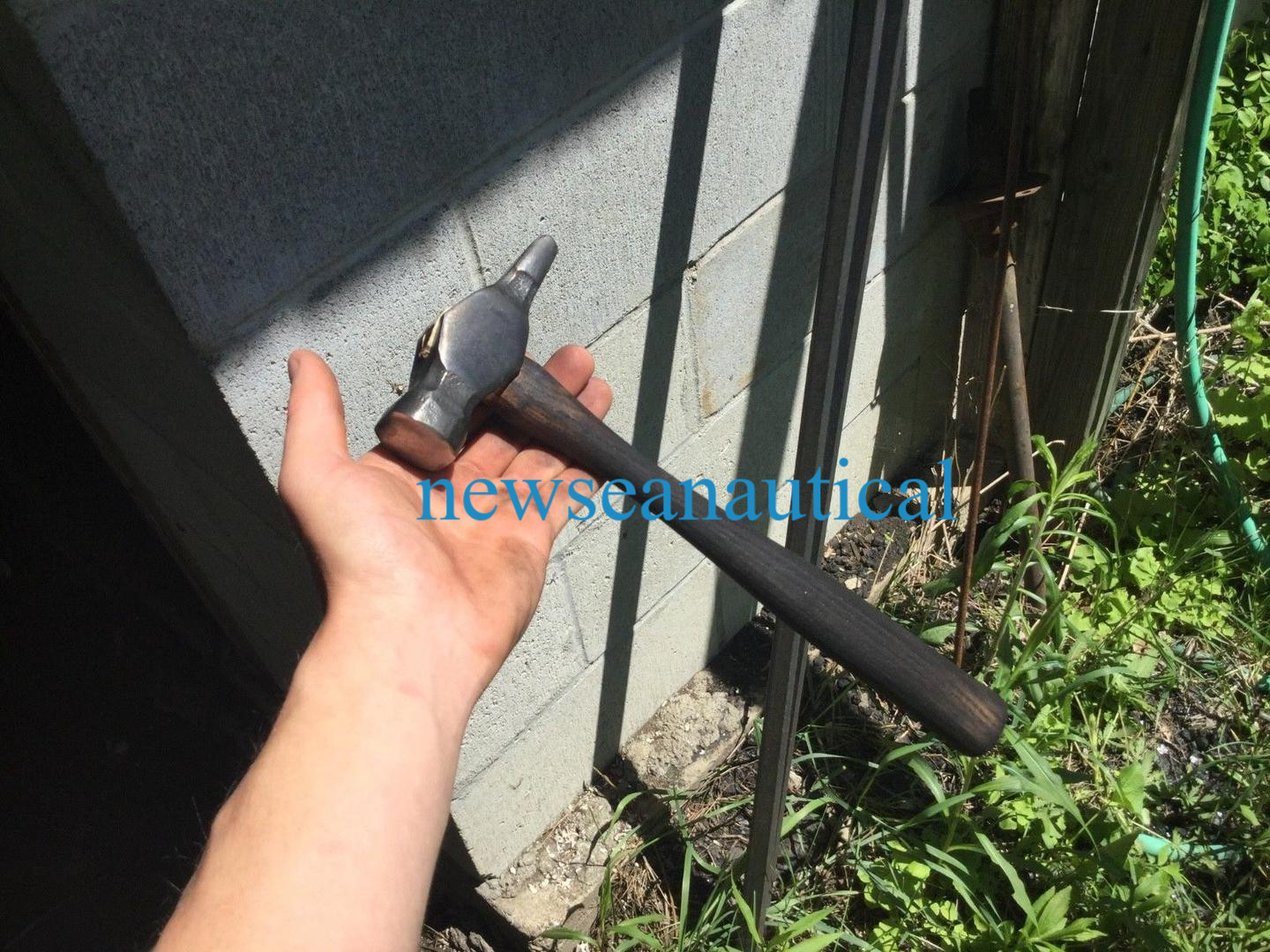 hand forged crosspein hammer 22oz Head, Blacksmith hammer, Blacksmith hammer